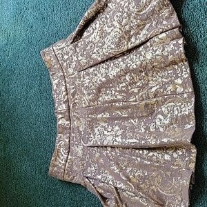 Gold Shiny Skirt
